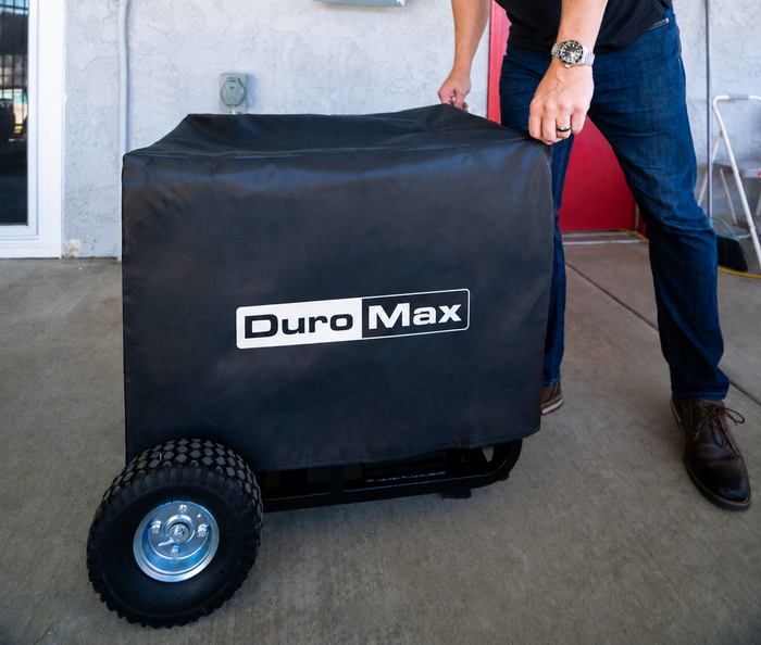 DuroMax Large Weather Resistant Portable Generator Dust Guard Cover