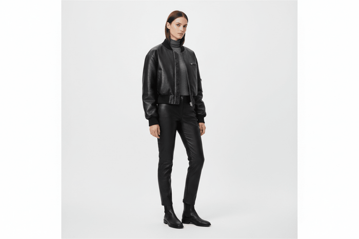 Retro - Style Zipper Jacket for Women - The PM Edit