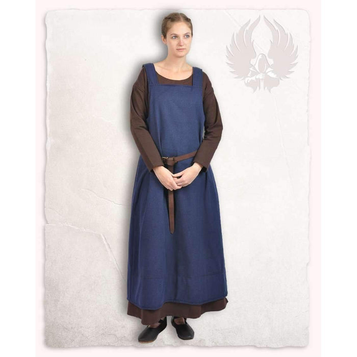 Lientje Apron Dress -Blue-GoblinSmith
