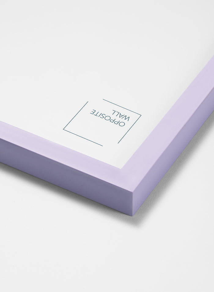 Lilac Wood Frame, 24x36 in | 61x91 cm