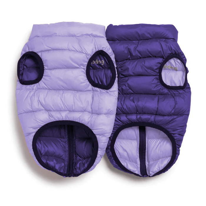 fabdog® Lilac/Grape Pack N' Go Reversible Puffer Apparel