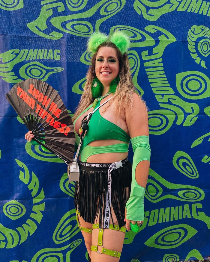 Lime Green Space Bunz, Space Bunz, - One Stop Rave