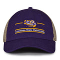 LSU Tigers trucker hat with mesh back
