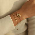 Dual Ball Oval Jewelry Set | 18K Gold Plated | Tarnish - Free & Waterproof - The PM Edit