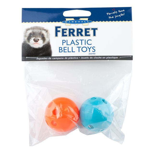Marshall Plastic Bell Toys for Small Animals