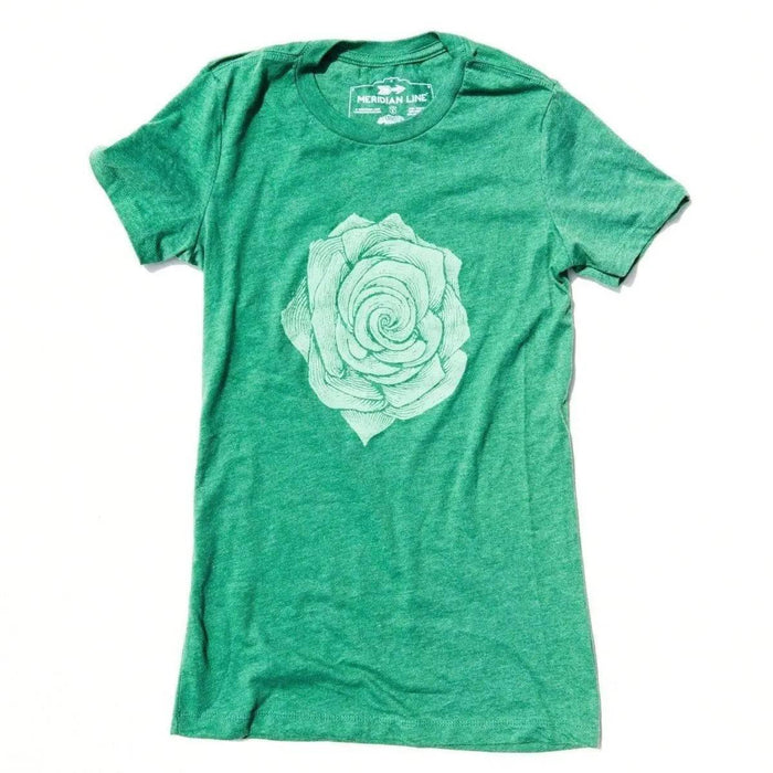 Meridian Line Bloomed Womens Tee - NORTH RIVER OUTDOORS