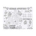 Mermaid Adventures Washable Placemat