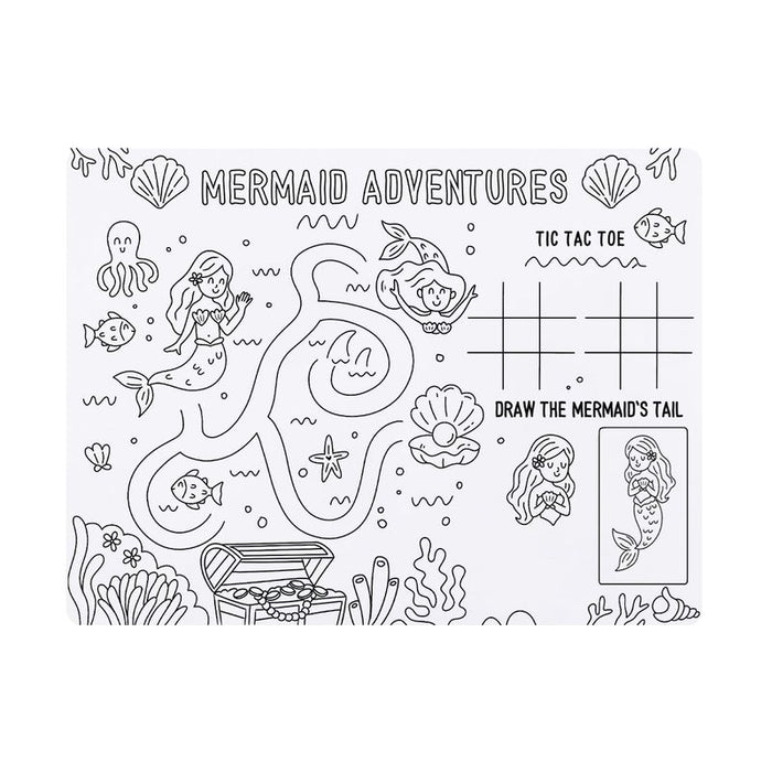 Mermaid Adventures Washable Placemat