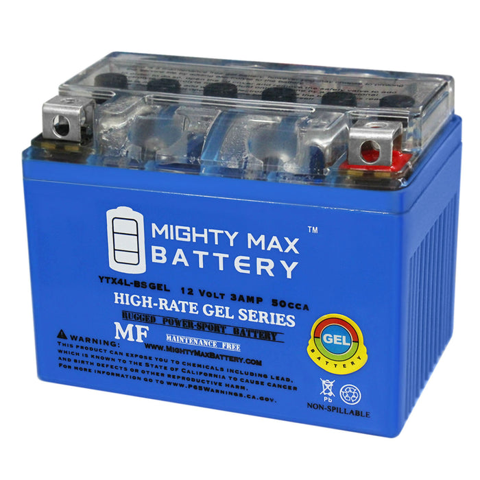 Mighty Max Mighty Max 12V 3 AH Rechargeable Maintenance Free SLA AGM Gel Battery