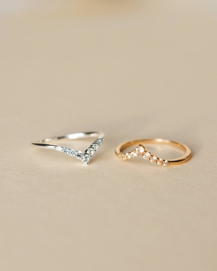 Moonlit Stacking Ring