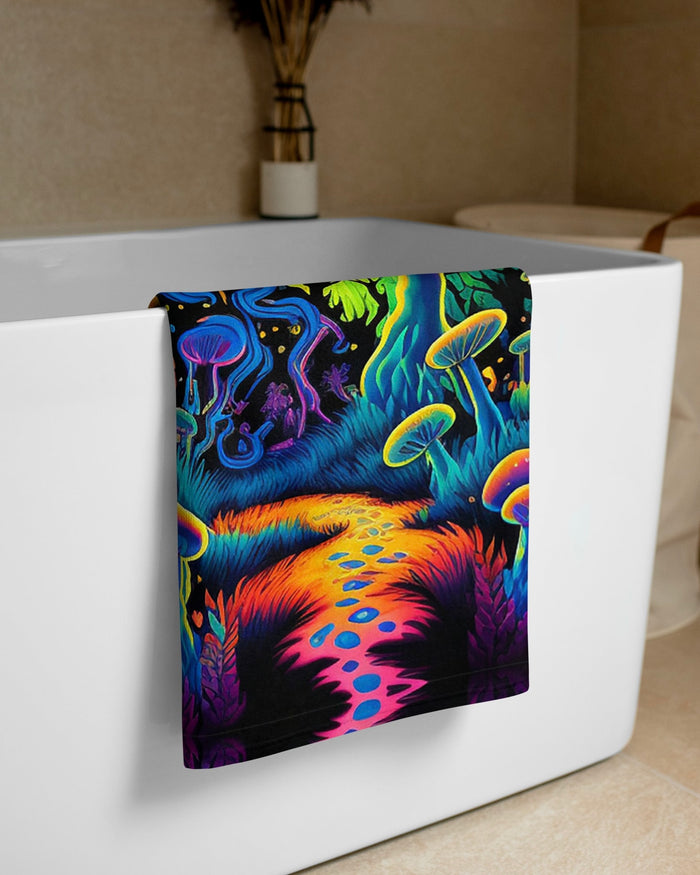 Mushroom Land Towel