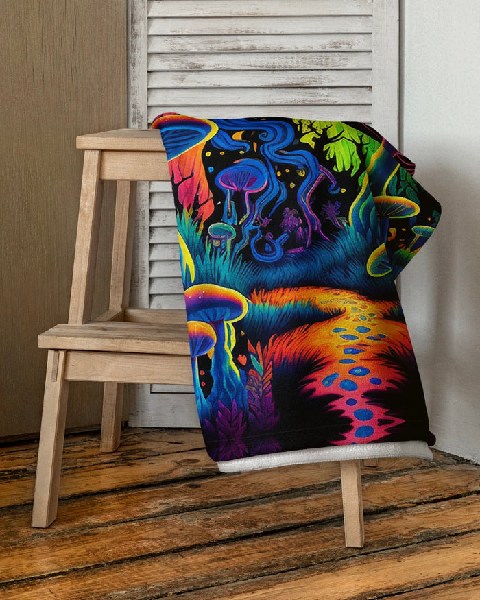 Mushroom Land Towel