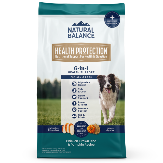 Natural Balance Chicken, Brown Rice & Pumpkin Recipe Dry Dog Food