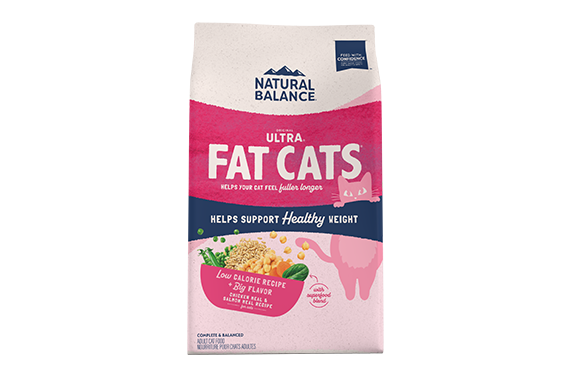 Natural Balance Fat Cats Chicken Meal & Salmon Meal Recipe Cat Food