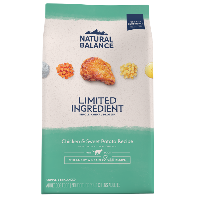 Natural Balance Limited Ingredient Diet Grain Free Chicken & Sweet Potato Recipe Dry Dog Food