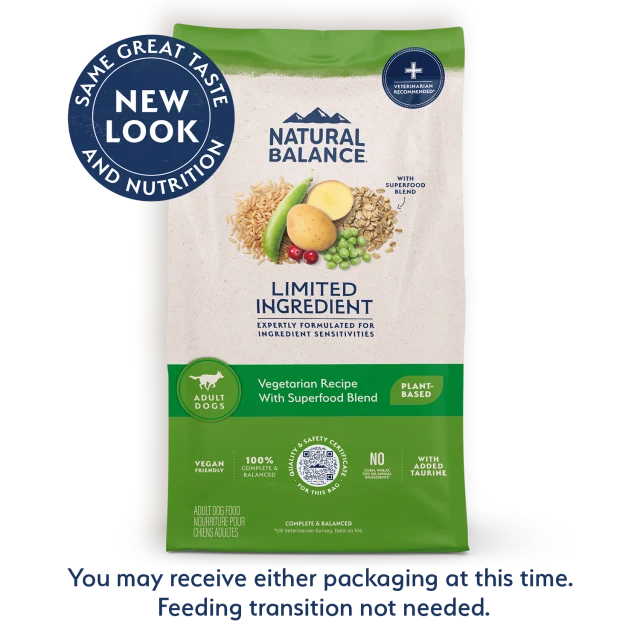 Natural Balance Limited Ingredient  Vegetarian Recipe Dry Dog Food