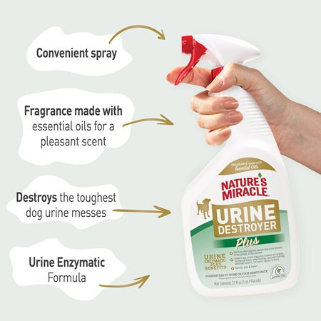 Nature's Miracle Urine Destroyer Plus Spray for Dogs