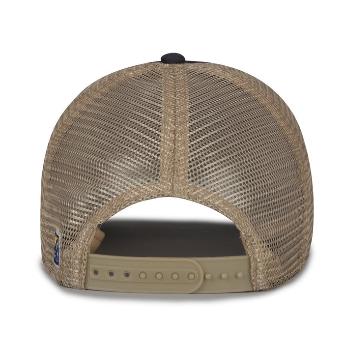Navy Split Bar Trucker