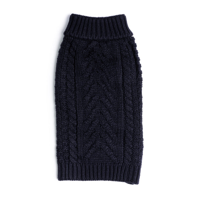 fabdog® 8" Navy Super Chunky Sweater Apparel