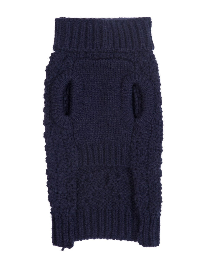 fabdog® Navy Super Chunky Sweater Apparel
