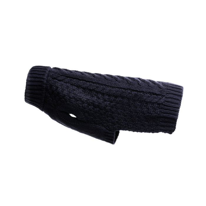 fabdog® Navy Super Chunky Sweater Apparel