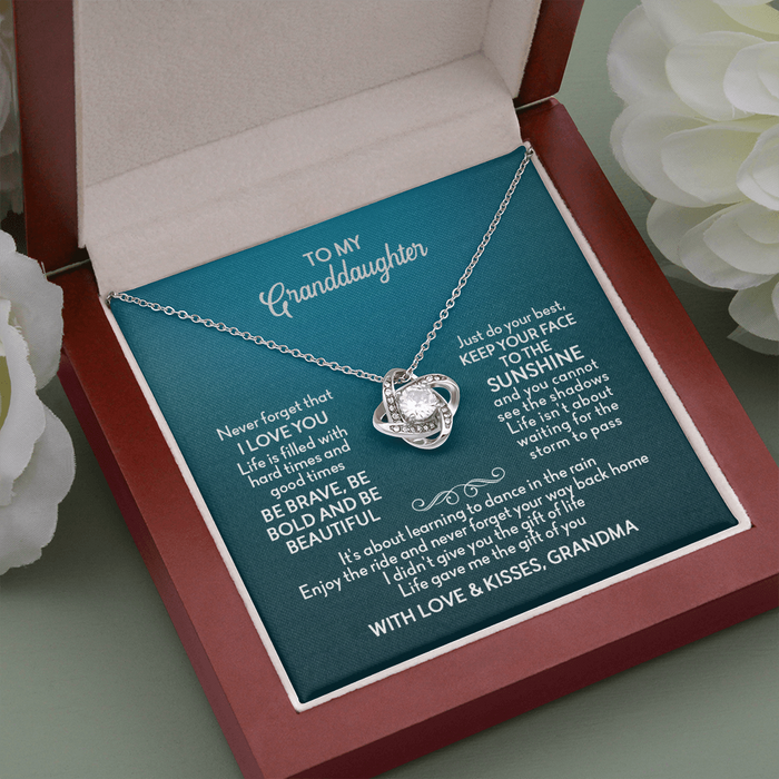 Never Forget That I Love You, To My Granddaughter, From Grandma Gift For Granddaughter - JWshinee