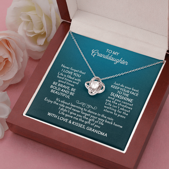 Never Forget That I Love You, To My Granddaughter, From Grandma Gift For Granddaughter - JWshinee