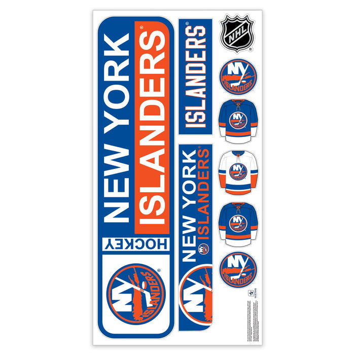 New York Islanders Repositionable Wall Decal Set - Street Signs