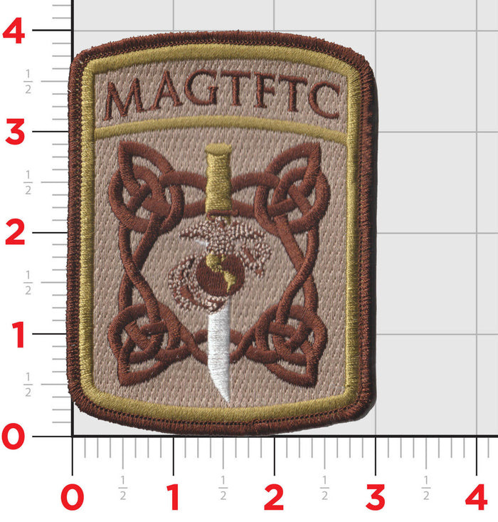 Officially Licensed Marine Air Ground Task Force Training Center MAGTFTC 29 Palms Patch (MAGTFTC)