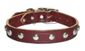Omnipet Studded Latigo Collar