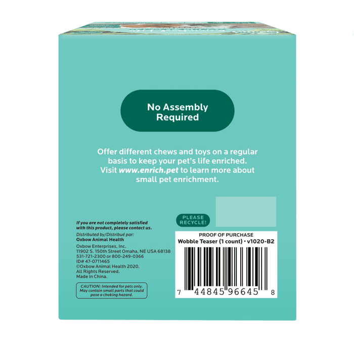 Oxbow Animal Health Enriched Life – Wobble Teaser