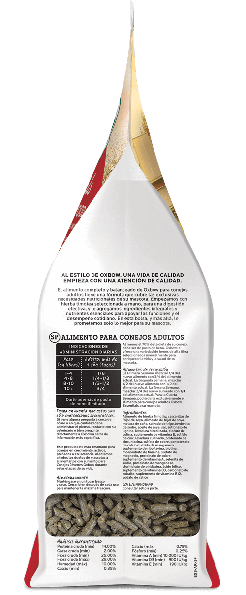 Oxbow Essentials - Adult Rabbit Food