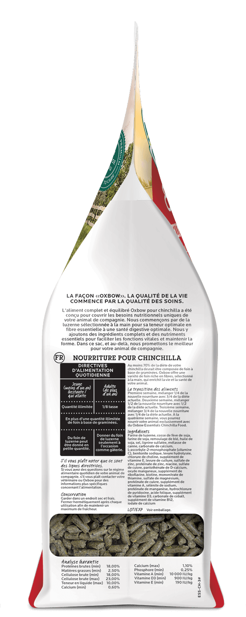 Oxbow Essentials - Chinchilla Food