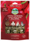 Oxbow Simple Rewards Baked Treats with Bell Pepper