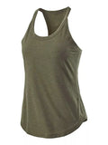 Pleated-Back Racerback Active Tank - The PM Edit