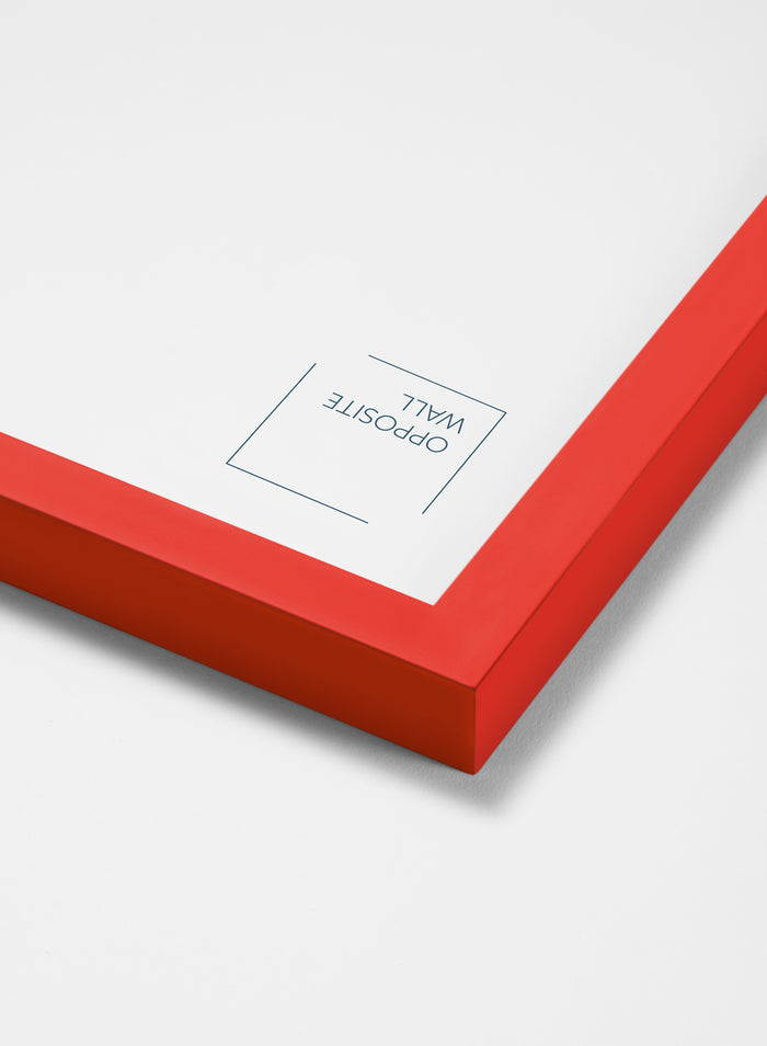 Poppy Wood Frame, 8x10 in | 20x25 cm
