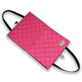 Portable Dog Bed - Travel Bed for Dogs - Camouflage with Quilted Pink Lining