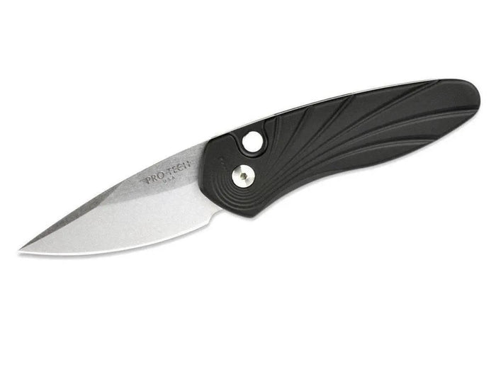 ProTech Sprint Black Auto Knife 3D Wave (1.95" Stonewash) 2936 - NORTH RIVER OUTDOORS