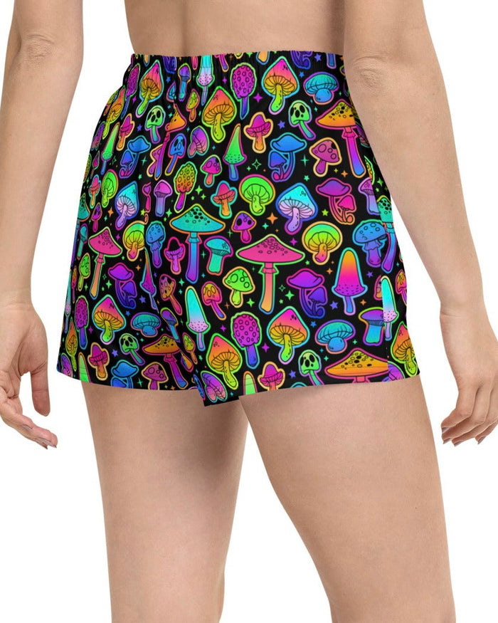 Psilo Recycled Shorts, Athletic Shorts, - One Stop Rave