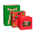 Red Cap Cards - Holiday Bow
