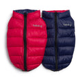 fabdog® 8" Red & Navy Pack N' Go Reversible Puffer Apparel