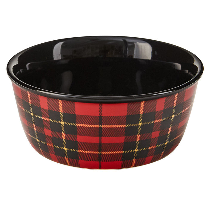Red Plaid Dinnerware-Lange General Store