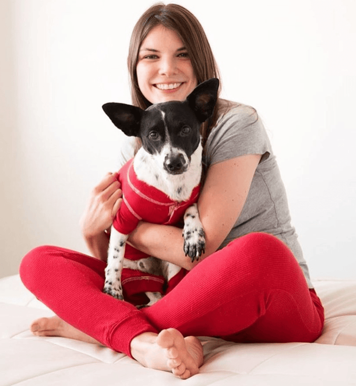 fabdog® Red Thermal Pajamas Apparel