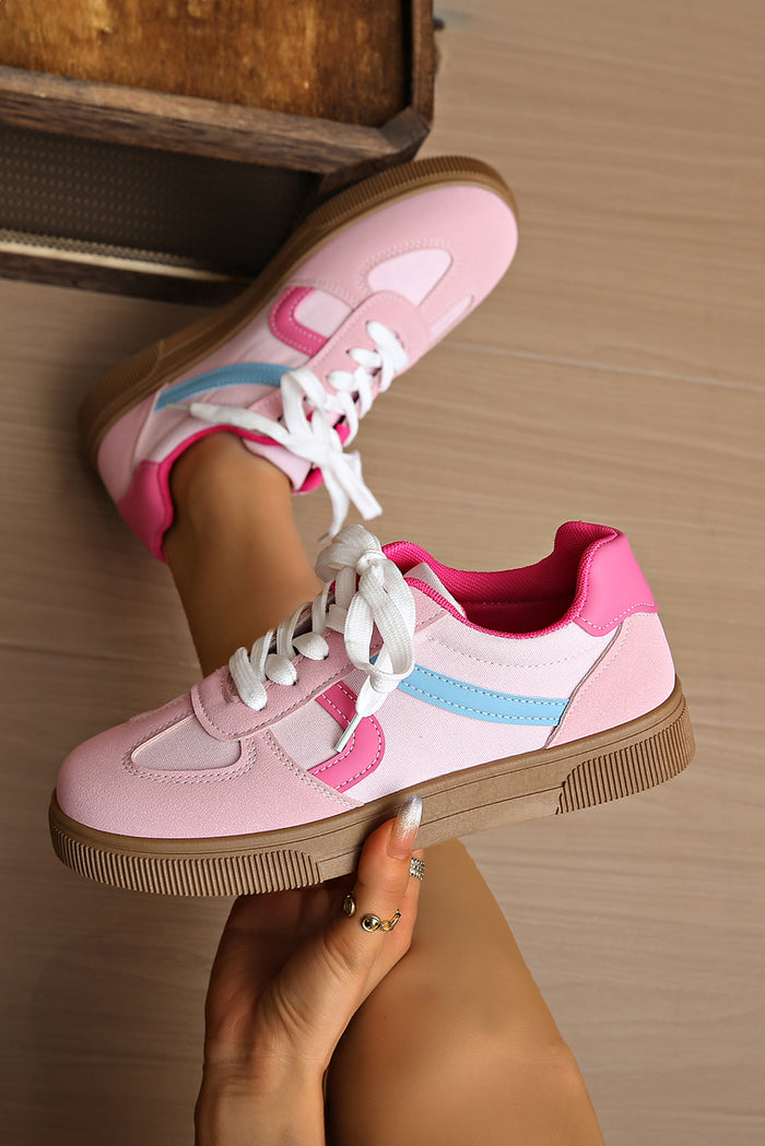 Retro Colorblock Low-Top Sneaker