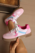 Retro Colorblock Low-Top Sneaker