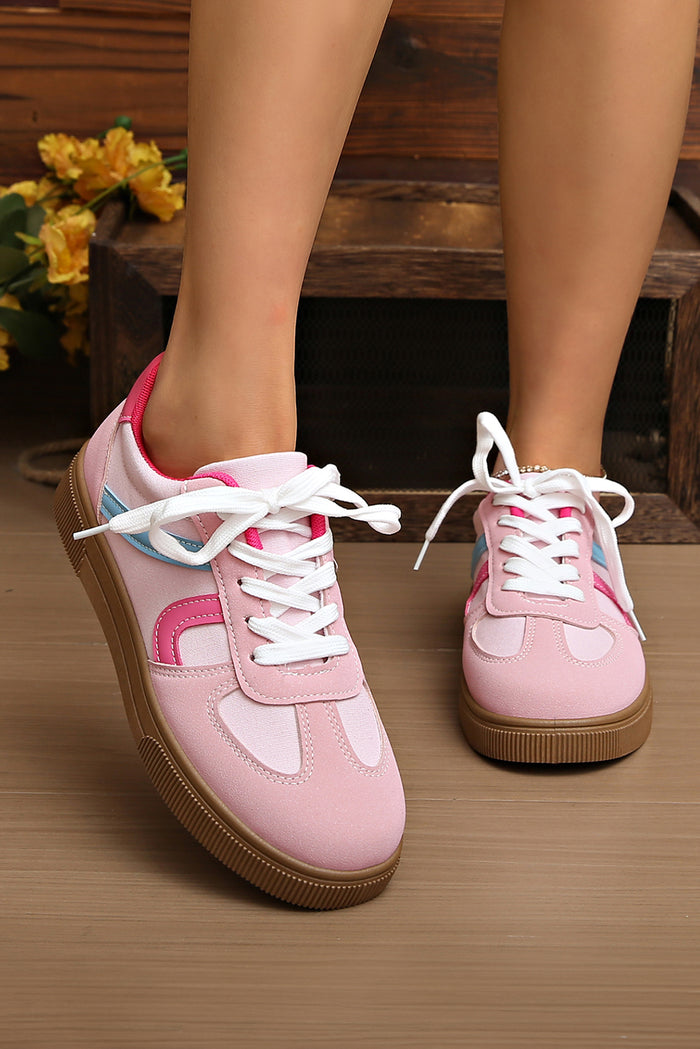 Retro Colorblock Low-Top Sneaker