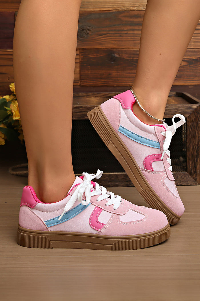 Retro Colorblock Low-Top Sneaker