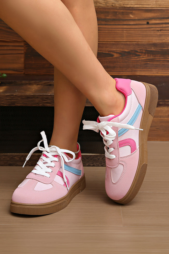 Retro Colorblock Low-Top Sneaker