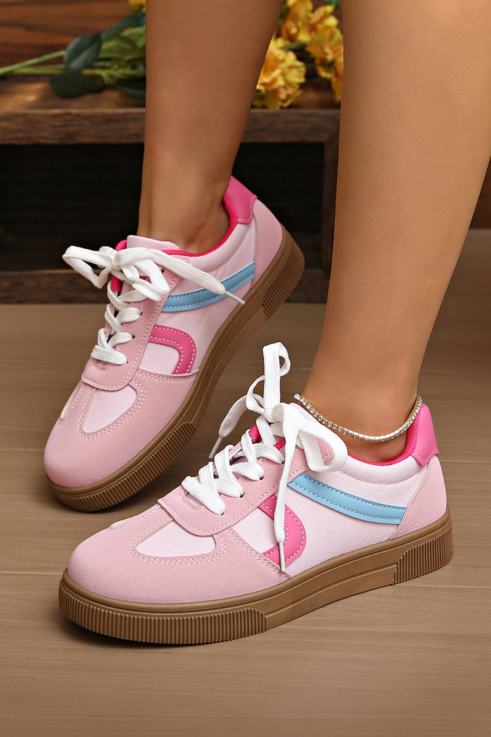 Retro Colorblock Low-Top Sneaker