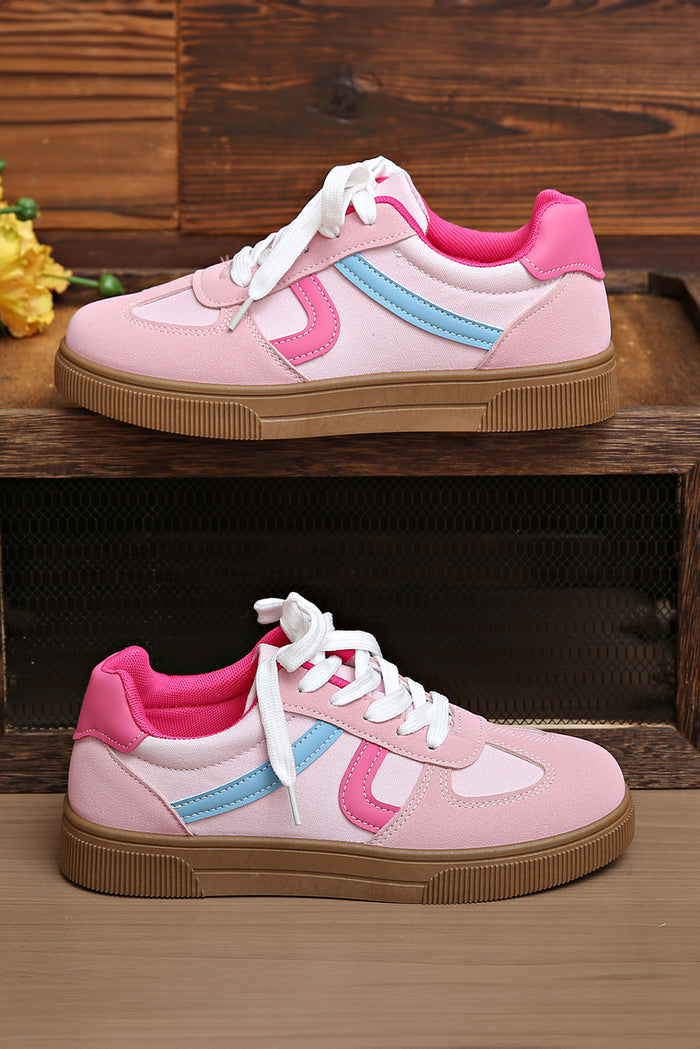 Retro Colorblock Low-Top Sneaker